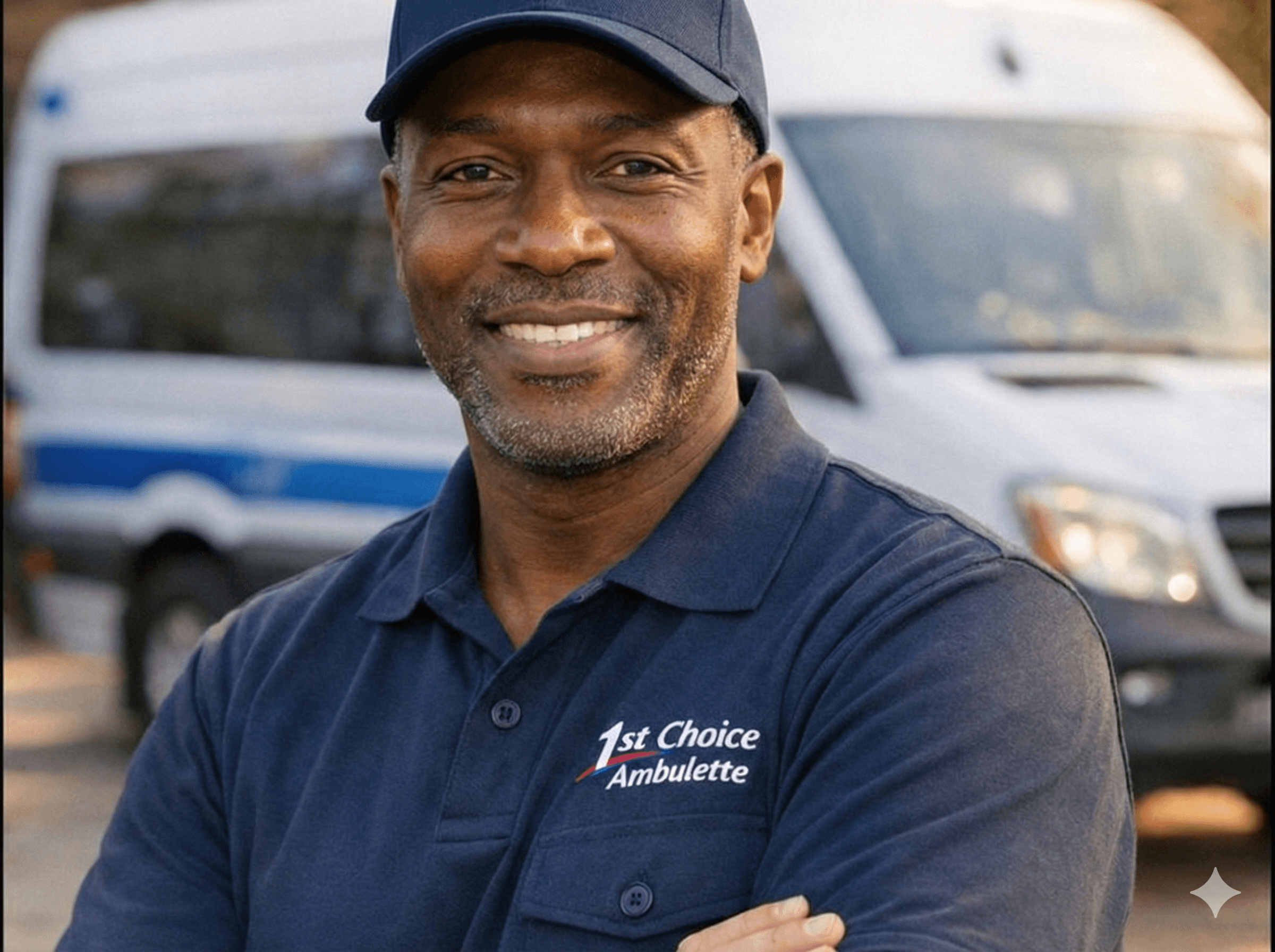 Professional driver providing assistance